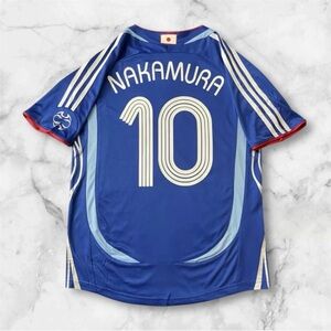 Nakamura #10 Japan Retro Soccer Jersey 2006 Home Blue - NWT ⚽️🔥💯 FAST SHIPPING